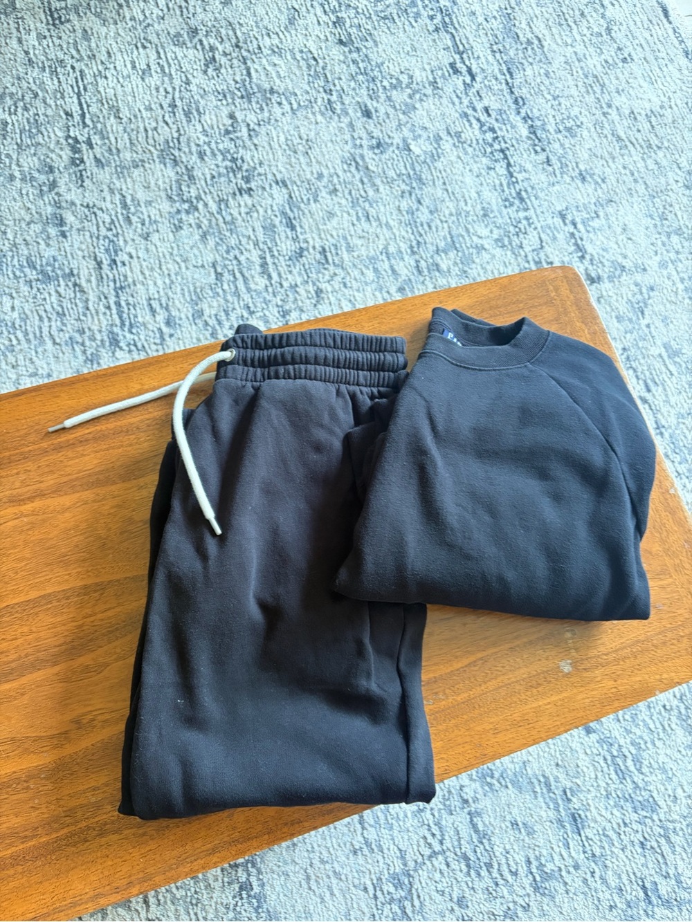 GAP Black Women's Sweatshirt and Joggers Set